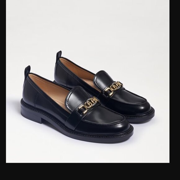 Sam Edelman Shoes - Sam Edelman Christy Loafer - Black Box Leather - Size 9.5